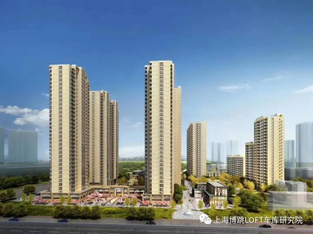 淮南采用了LOFT车库武汉当代集团春风十里项目现已结构封顶！